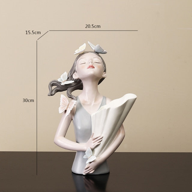 Girl Figurine Sculpture