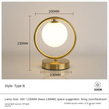 size view of lamp