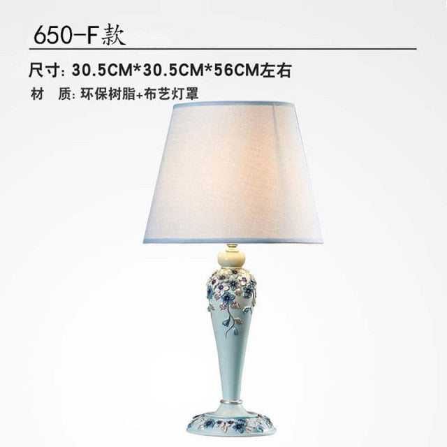 size view of lamp