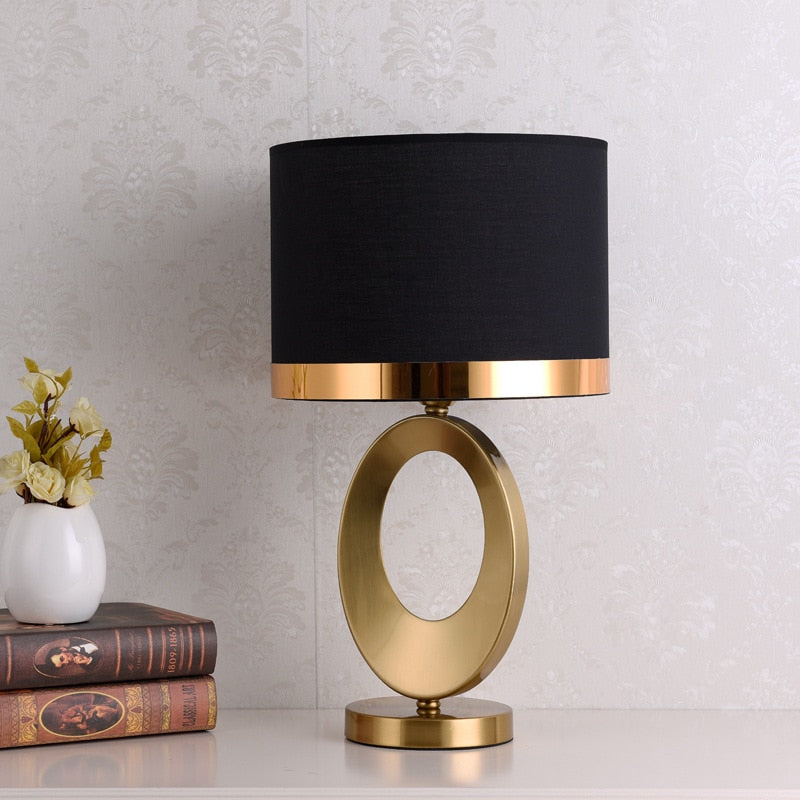 Luxury gold table lamps