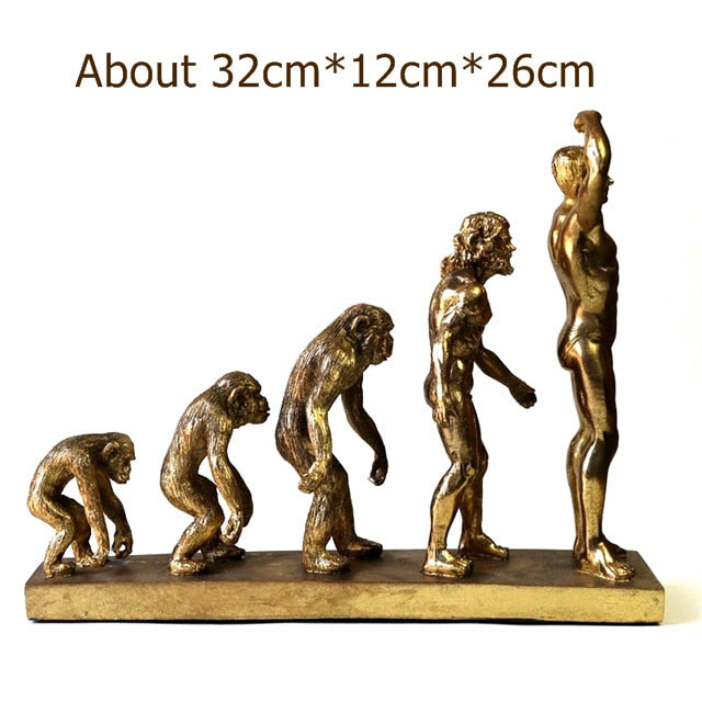 Human Evolution Sculpture