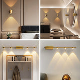 Luxury copper wall lamp