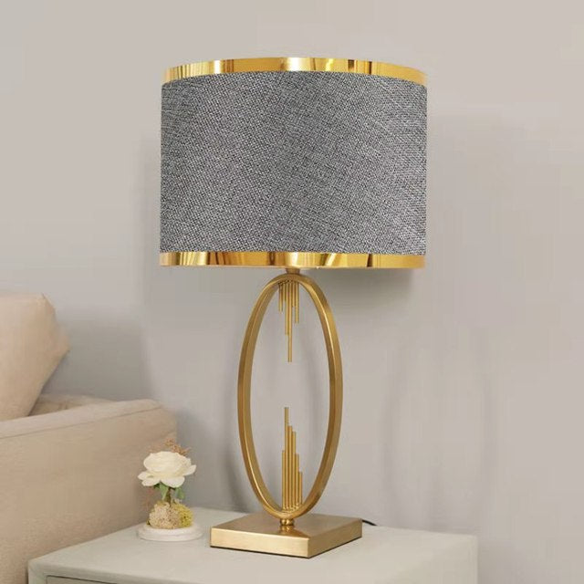 Modern gold table lamp