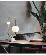 white light table lamp