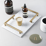 marble drinks tray